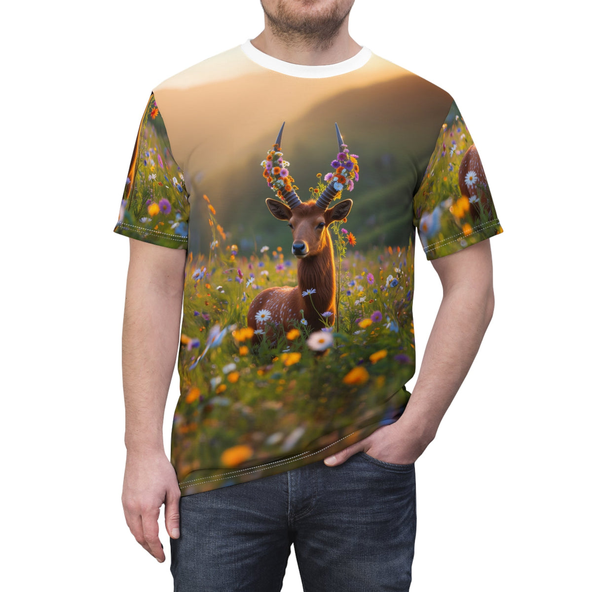 Floral Crown Saola - ART OF ROYALS