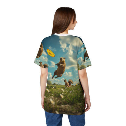 Frisbee Champion: The Playful Capybara - ART OF ROYALS