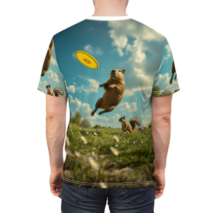 Frisbee Champion: The Playful Capybara - ART OF ROYALS