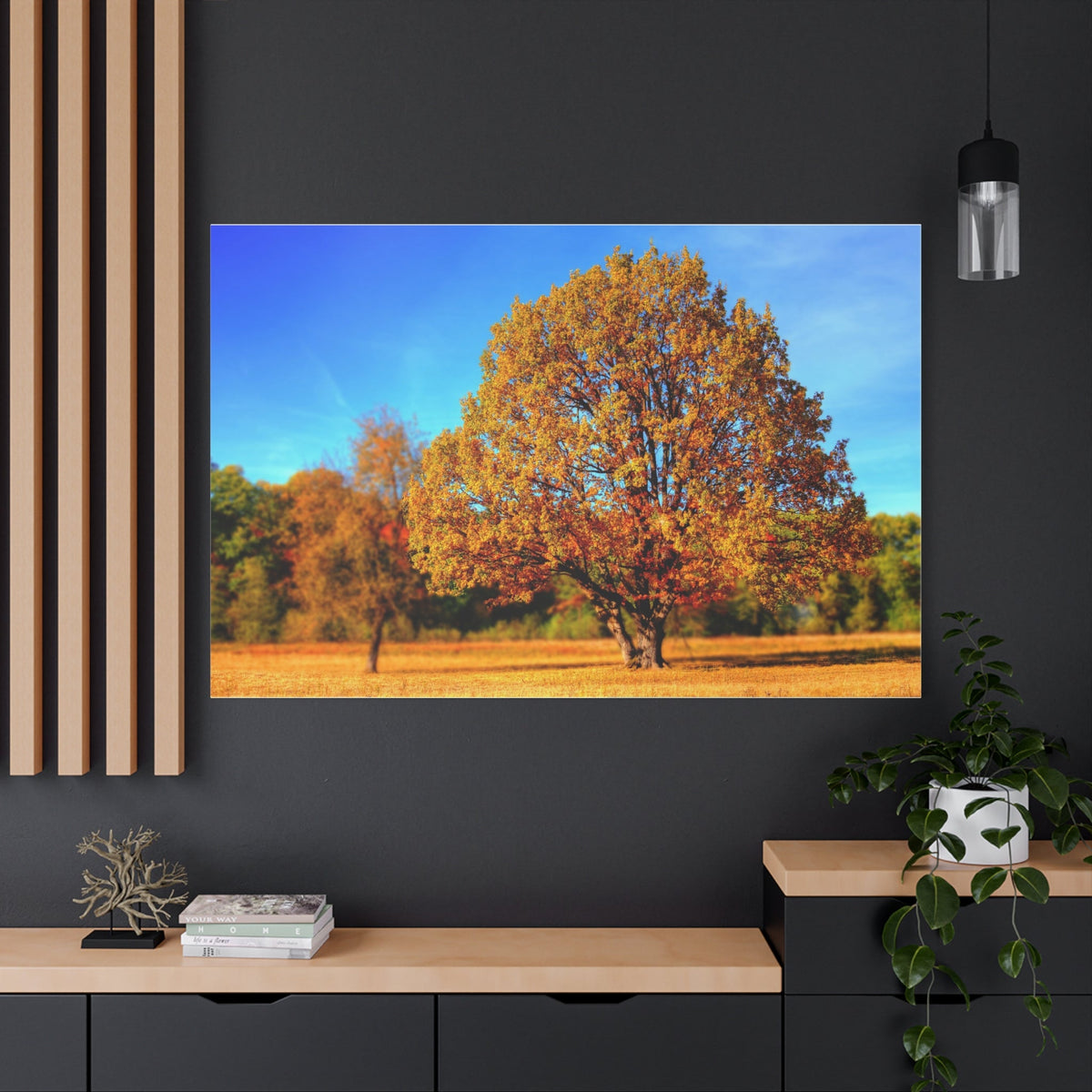 Golden Autumn Splendor – A Park in Fall’s Embrace - ART OF ROYALS