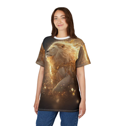 Golden Majesty – Divine Lion T-Shirt - ART OF ROYALS