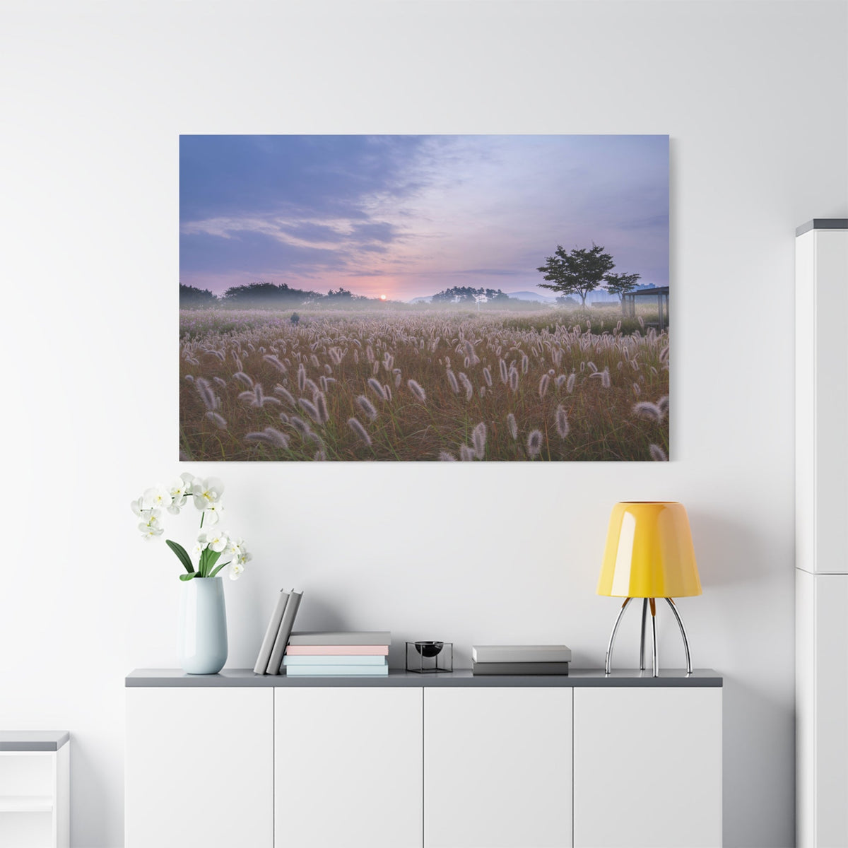Golden Marshland – Autumn’s Tranquil Beauty - ART OF ROYALS