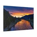 Golden River Sunset – Nature’s Majestic Glow