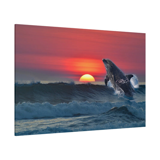 Graceful Dolphin Dive – Ocean’s Playful Spirit - ART OF ROYALS