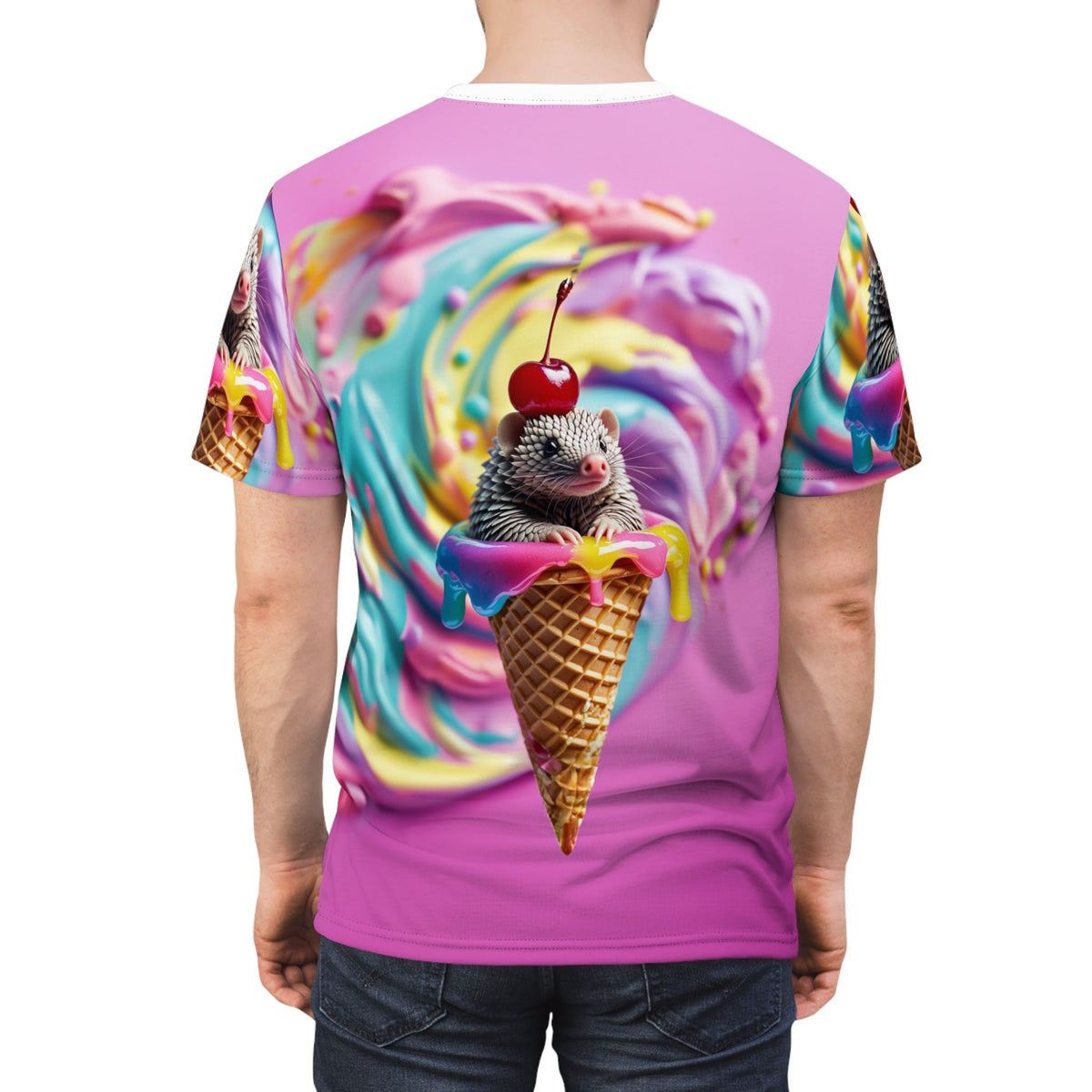 Ice Cream Delight Pangolin - ART OF ROYALS