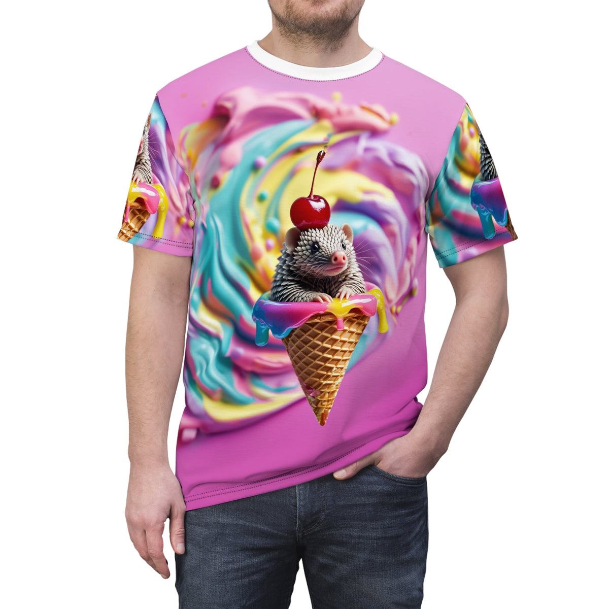 Ice Cream Delight Pangolin - ART OF ROYALS