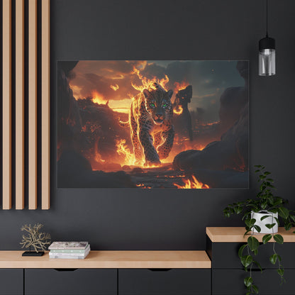 Infernal Guardian – The Blazing Jaguar - ART OF ROYALS