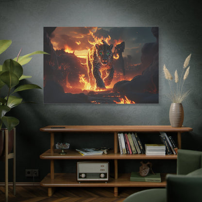Infernal Guardian – The Blazing Jaguar - ART OF ROYALS