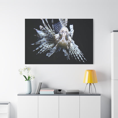 Lionfish Canvas Wall Art – Exotic Marine Elegance - ART OF ROYALS