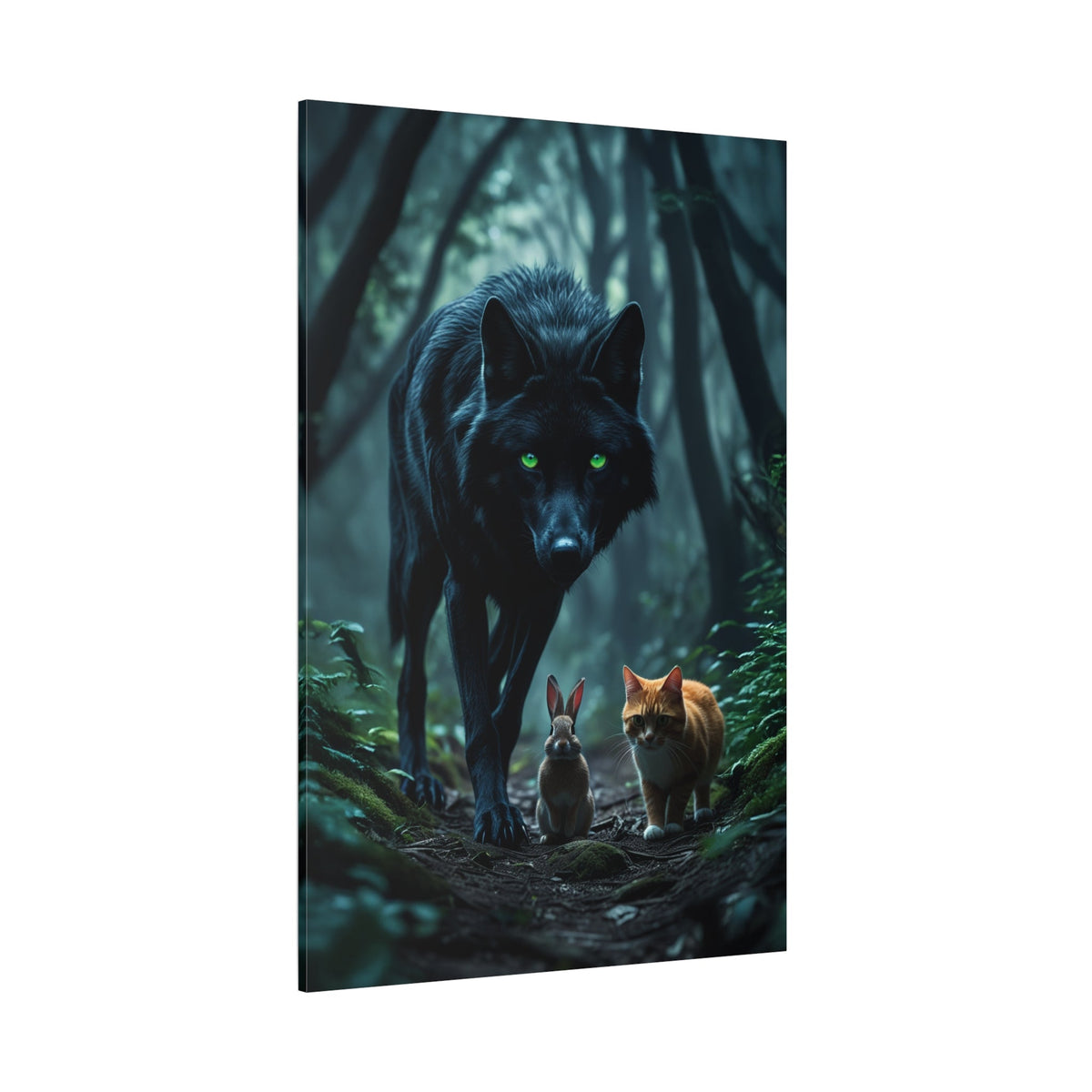 Loyalty Under the Moon – The Wolf and the Fox - ART OF ROYALS