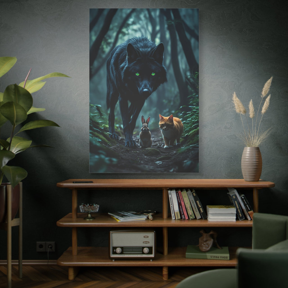 Loyalty Under the Moon – The Wolf and the Fox - ART OF ROYALS