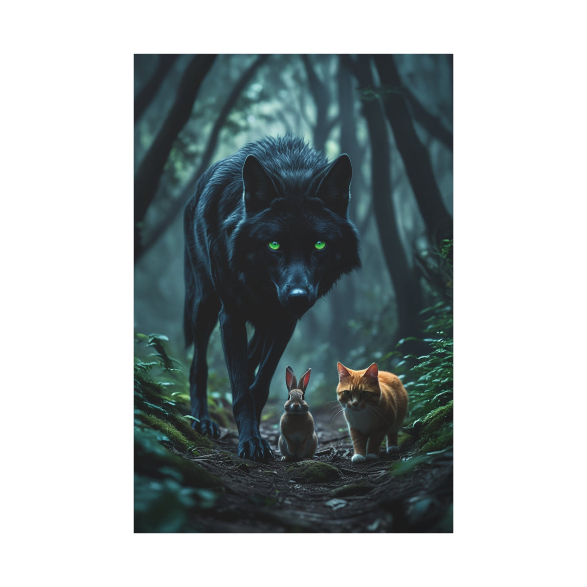 Loyalty Under the Moon – The Wolf and the Fox - ART OF ROYALS