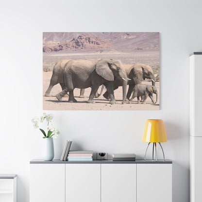 Majestic Elephant Canvas Wall Art - ART OF ROYALS