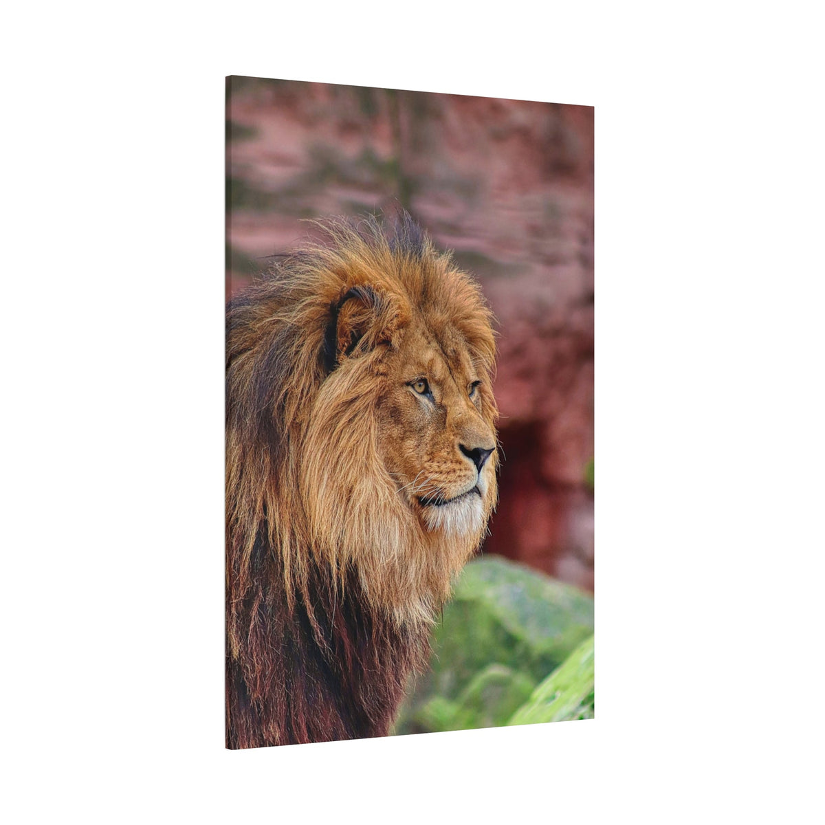 Majestic Lion Canvas Wall Art – A Symbol of Power and Grace - ART OF ROYALS