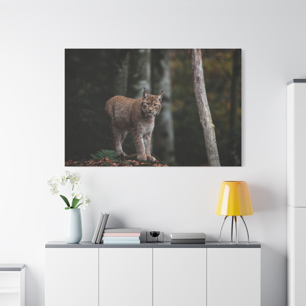 Majestic Lynx Canvas Wall Art - ART OF ROYALS