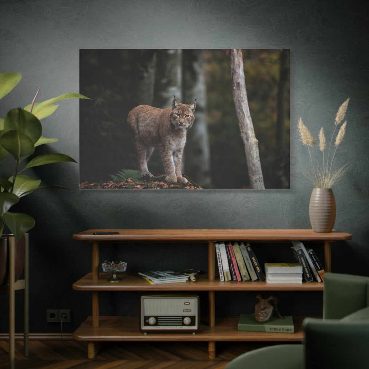 Majestic Lynx Canvas Wall Art - ART OF ROYALS