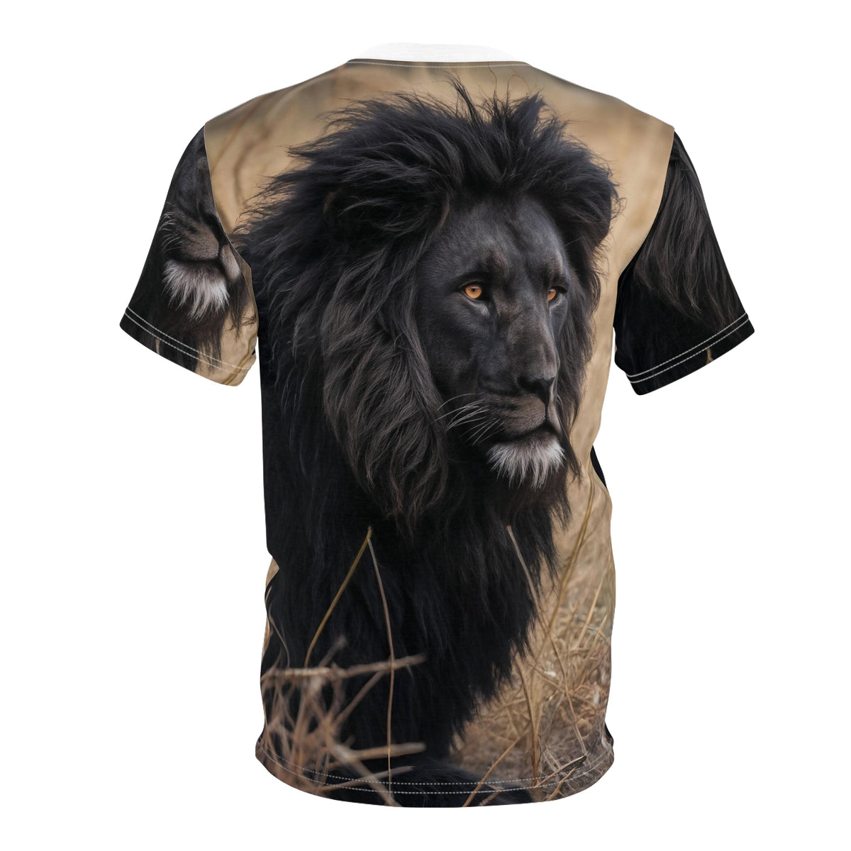 🖤 Midnight King Lion – Dark Majesty T-Shirt - ART OF ROYALS