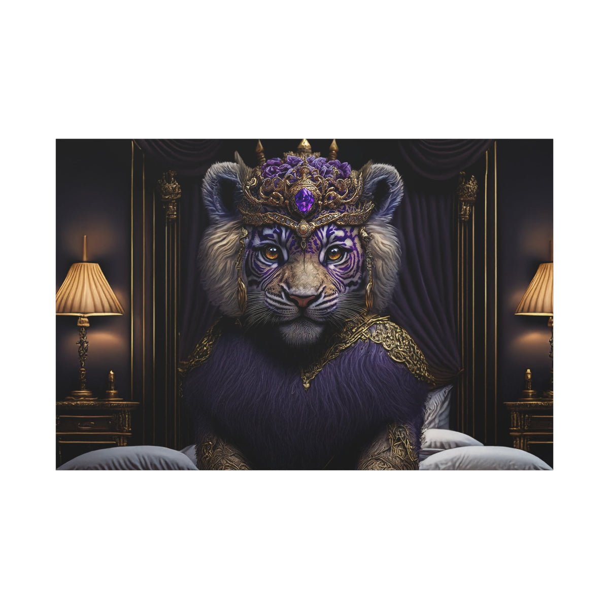 Midnight Majesty – The Lion of the Night - ART OF ROYALS