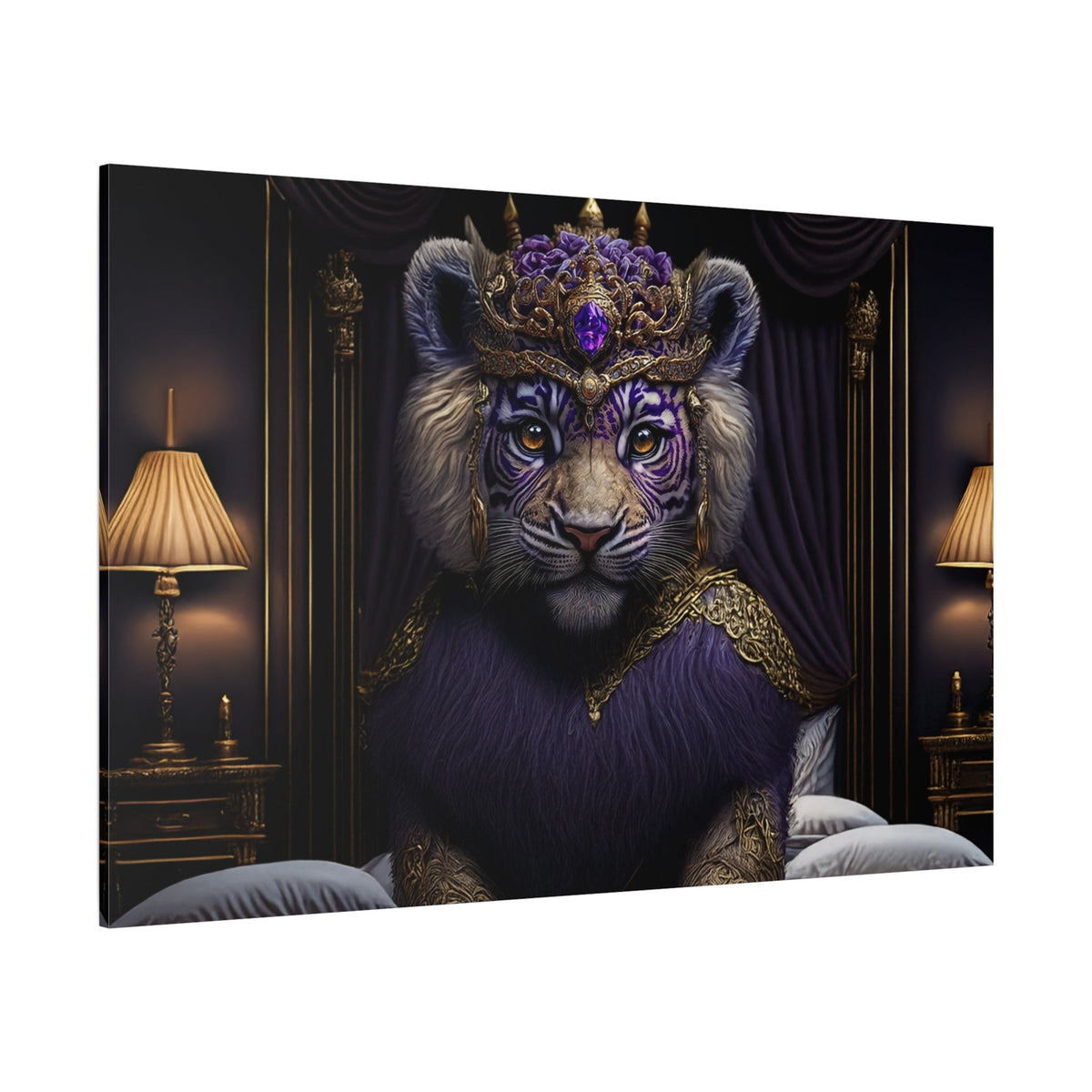 Midnight Majesty – The Lion of the Night - ART OF ROYALS