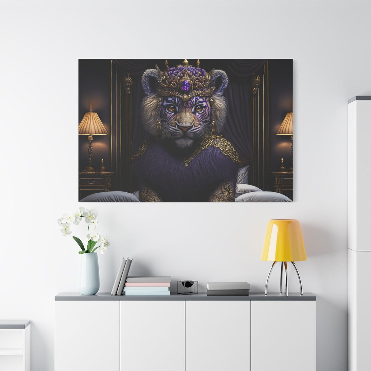 Midnight Majesty – The Lion of the Night - ART OF ROYALS