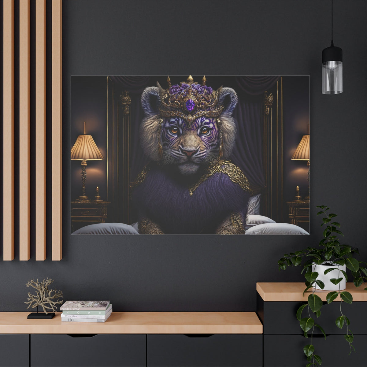 Midnight Majesty – The Lion of the Night - ART OF ROYALS