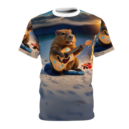 Moonlight Capybara – Chill Campfire Guitarist - ART OF ROYALS