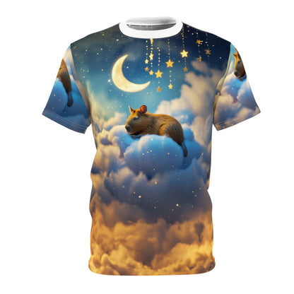 Moonlit Dreams: Capybara in the Clouds - ART OF ROYALS