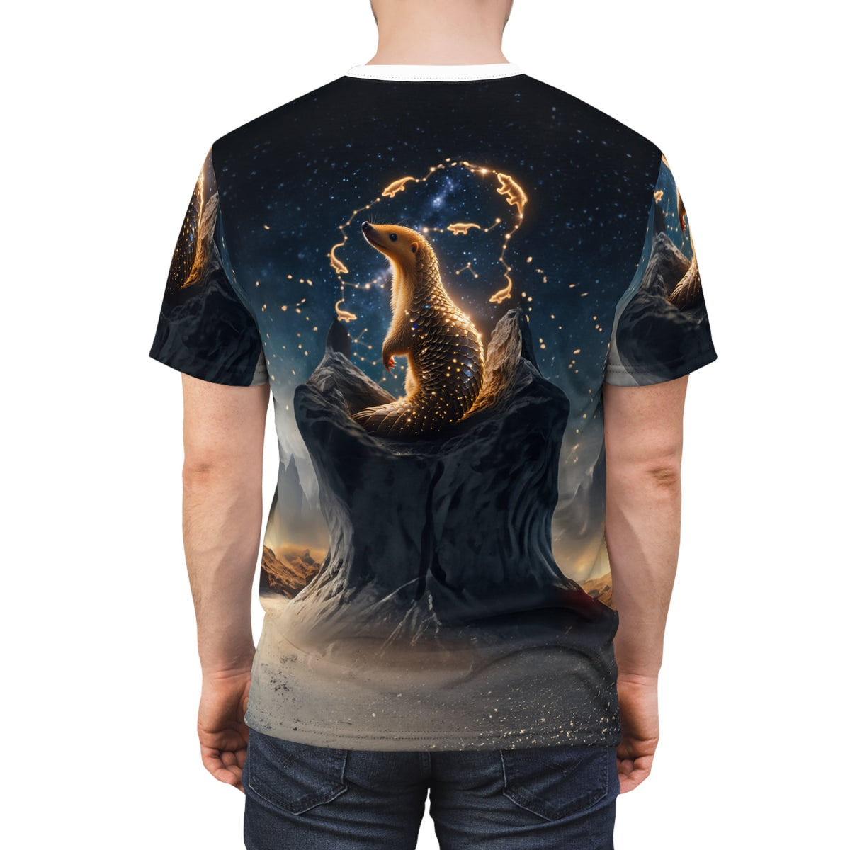 Moonlit Guardian Pangolin - ART OF ROYALS