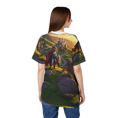 Mountain Explorer Capybara T-Shirt 🏔️🌅 - ART OF ROYALS