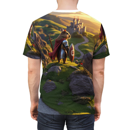 Mountain Explorer Capybara T-Shirt 🏔️🌅 - ART OF ROYALS