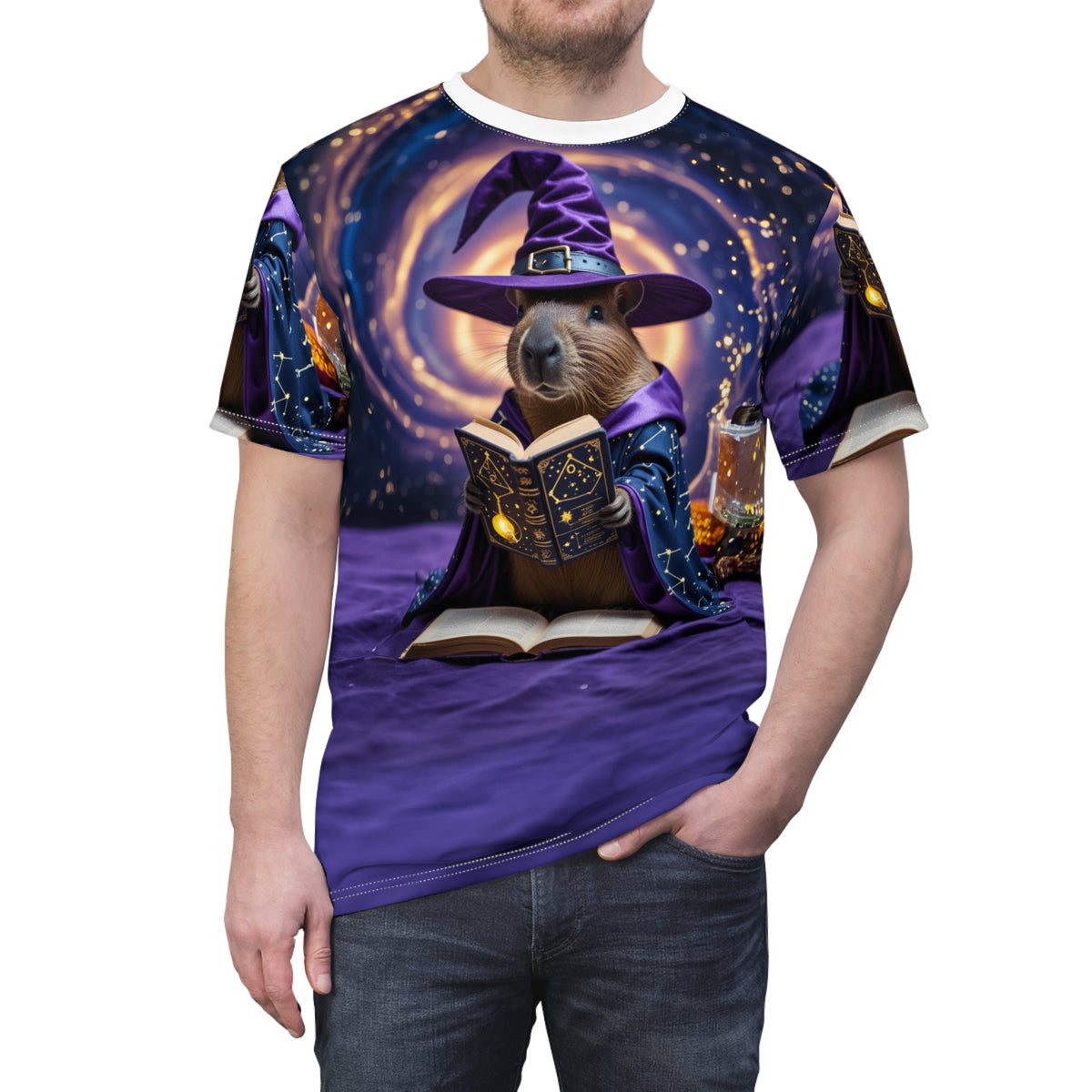 Mystic Capybara: The Meditative Sorcerer - ART OF ROYALS