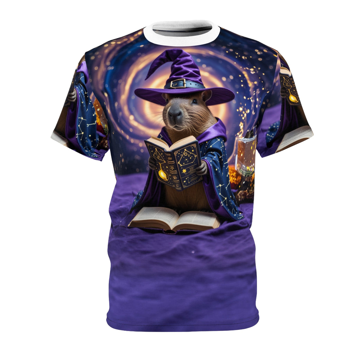 Mystic Capybara: The Meditative Sorcerer - ART OF ROYALS