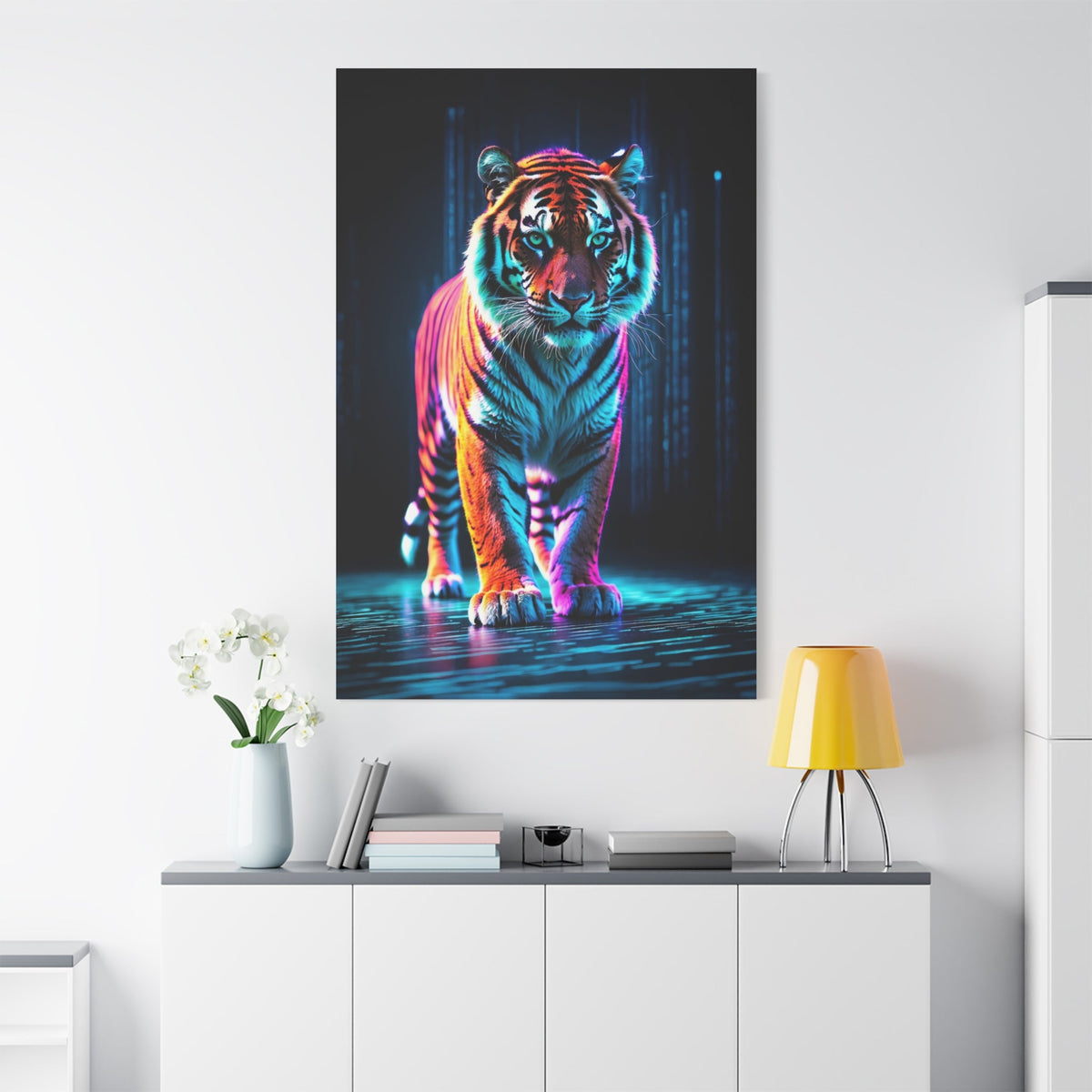 Neon Tiger – The Digital Jungle - ART OF ROYALS