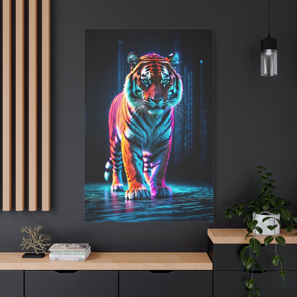 Neon Tiger – The Digital Jungle - ART OF ROYALS
