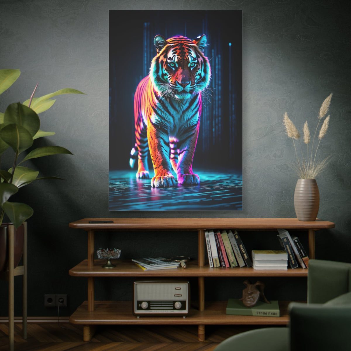 Neon Tiger – The Digital Jungle - ART OF ROYALS