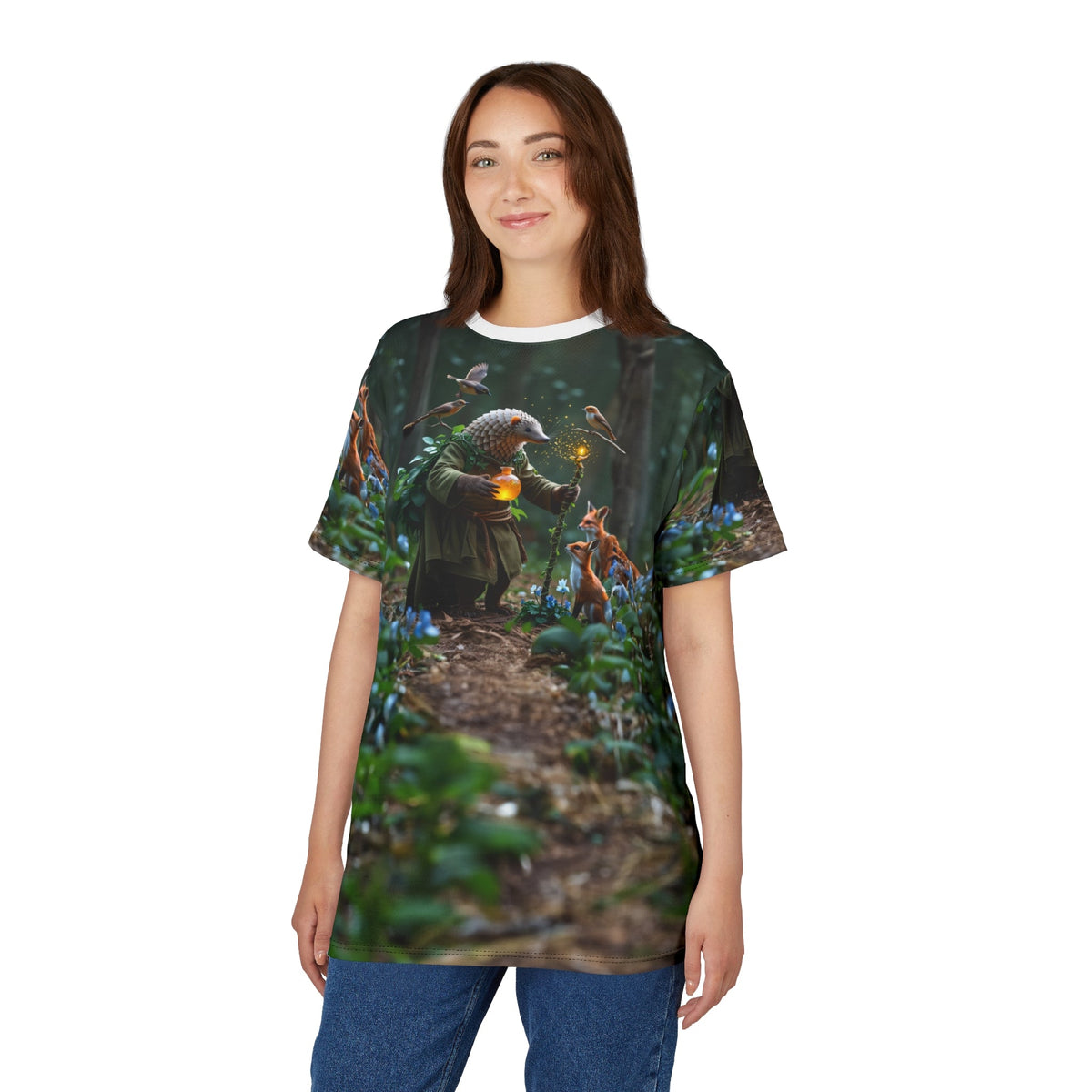 Pangolin Explorer in the Deep Forest - ART OF ROYALS