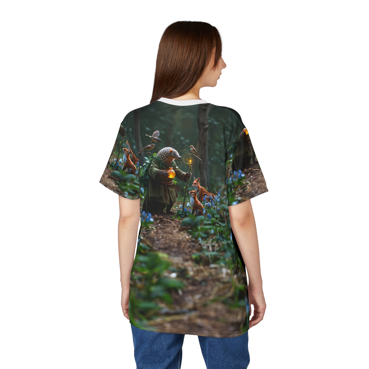 Pangolin Explorer in the Deep Forest - ART OF ROYALS