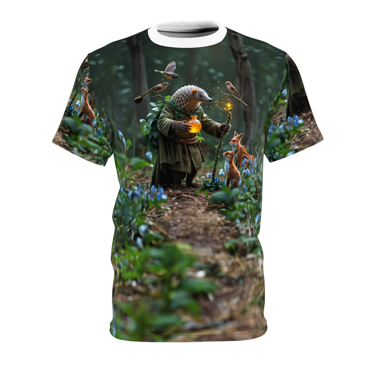 Pangolin Explorer in the Deep Forest - ART OF ROYALS