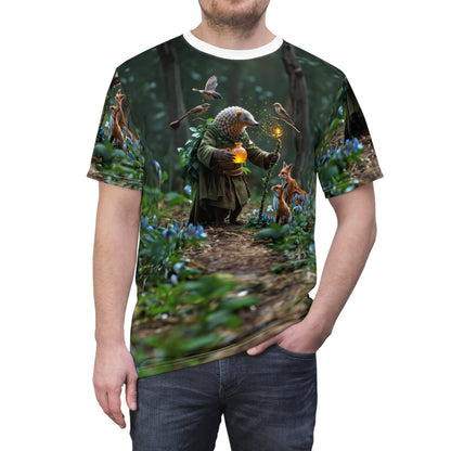 Pangolin Explorer in the Deep Forest - ART OF ROYALS