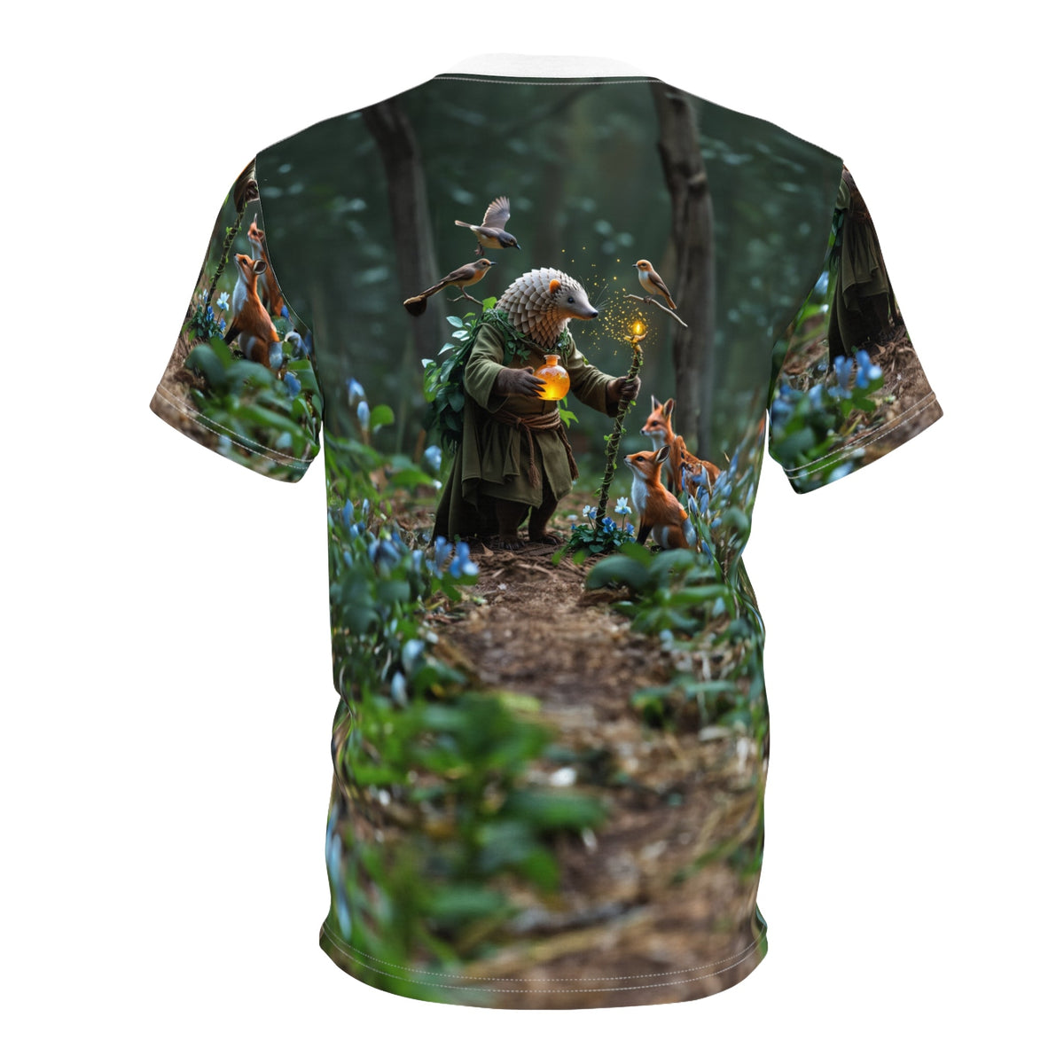 Pangolin Explorer in the Deep Forest - ART OF ROYALS