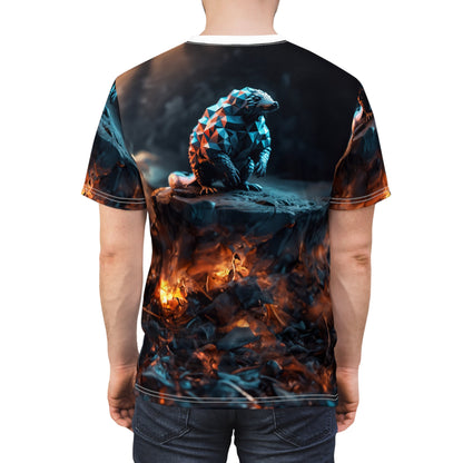 Pangolin in the Ember Woods - ART OF ROYALS