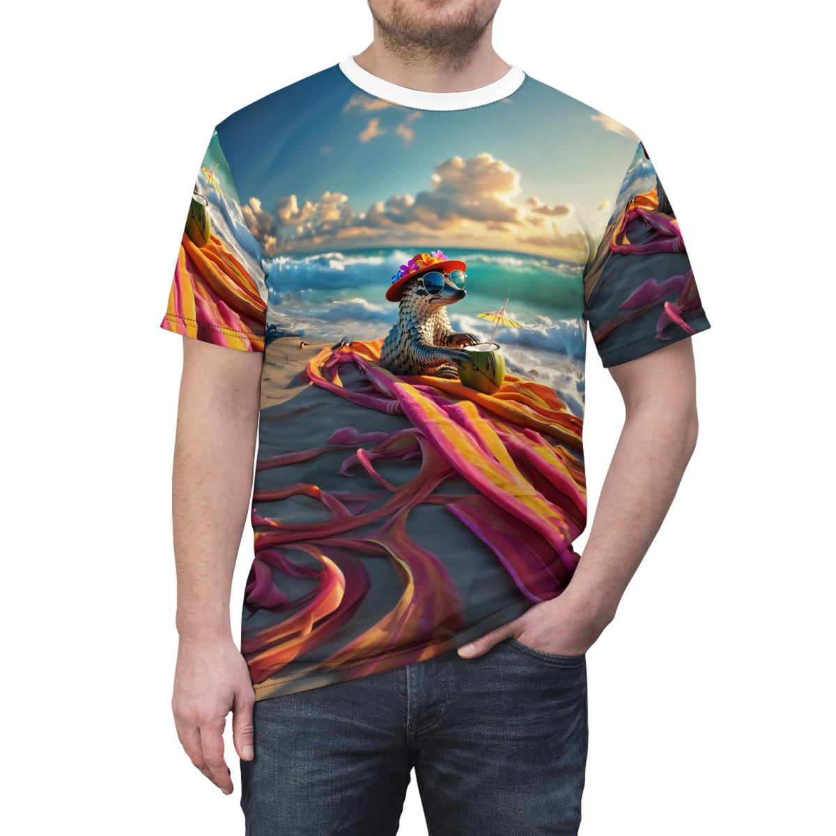 Pangolin’s Beach Chill - ART OF ROYALS