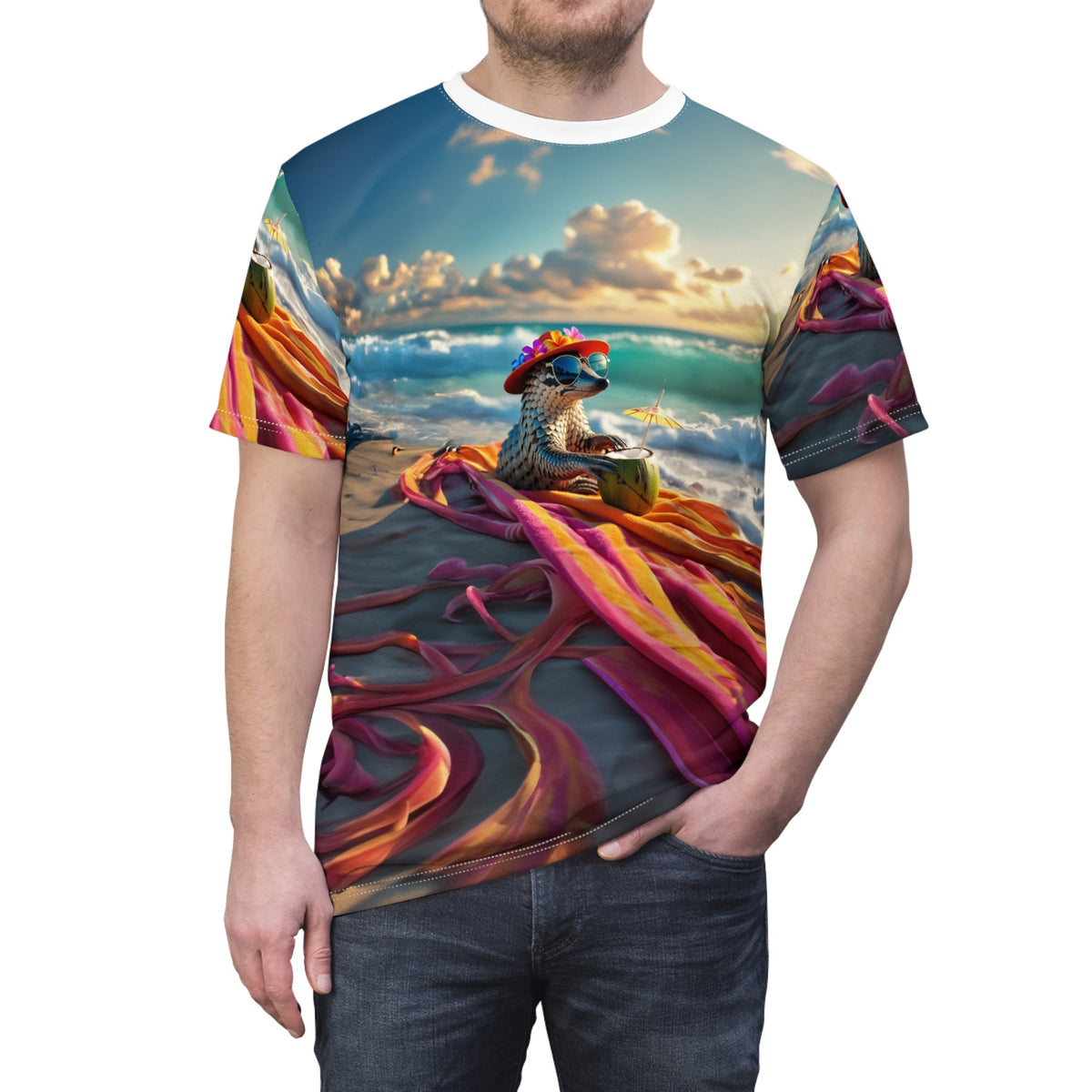 Pangolin’s Beach Chill - ART OF ROYALS