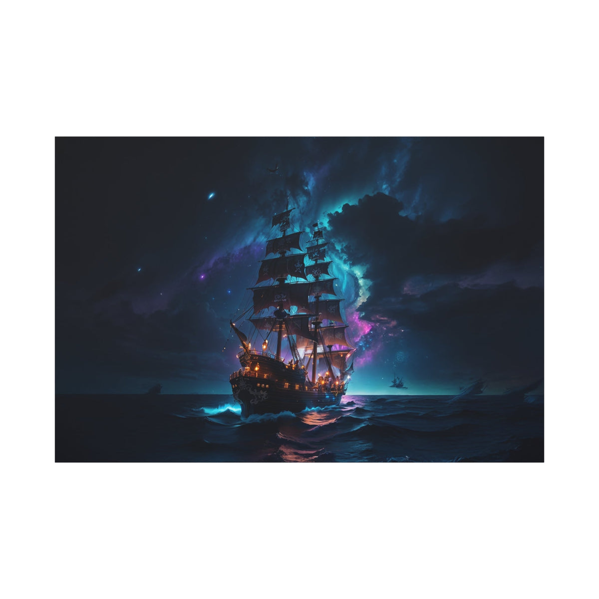 Phantom Voyage – The Ghostly Galleon - ART OF ROYALS
