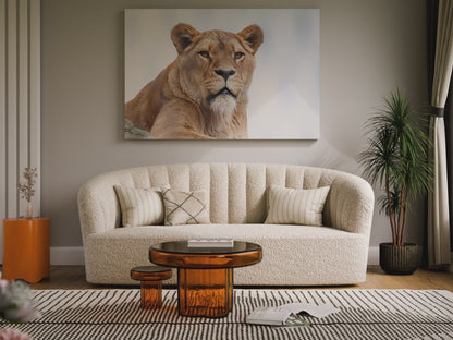 Majestic Lion Canvas Wall Art – Stunning Wildlife Artwork