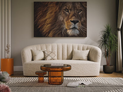 Majestic Lion Canvas Wall Art