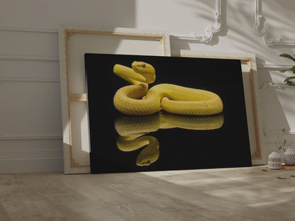 Majestic Snake Canvas Wall Art – Exotic Wildlife Print for Bold Nature-Inspired Decor