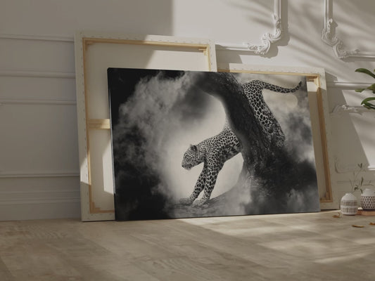 Cheetah Big Cat Canvas Wall Art – Majestic Predator Print