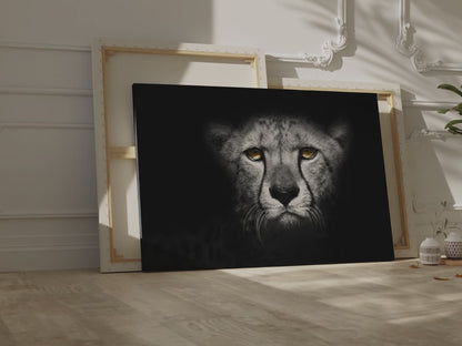 Wild Cheetah Canvas Art – Bold Safari Animal Print