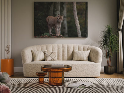 Majestic Lynx Canvas Wall Art